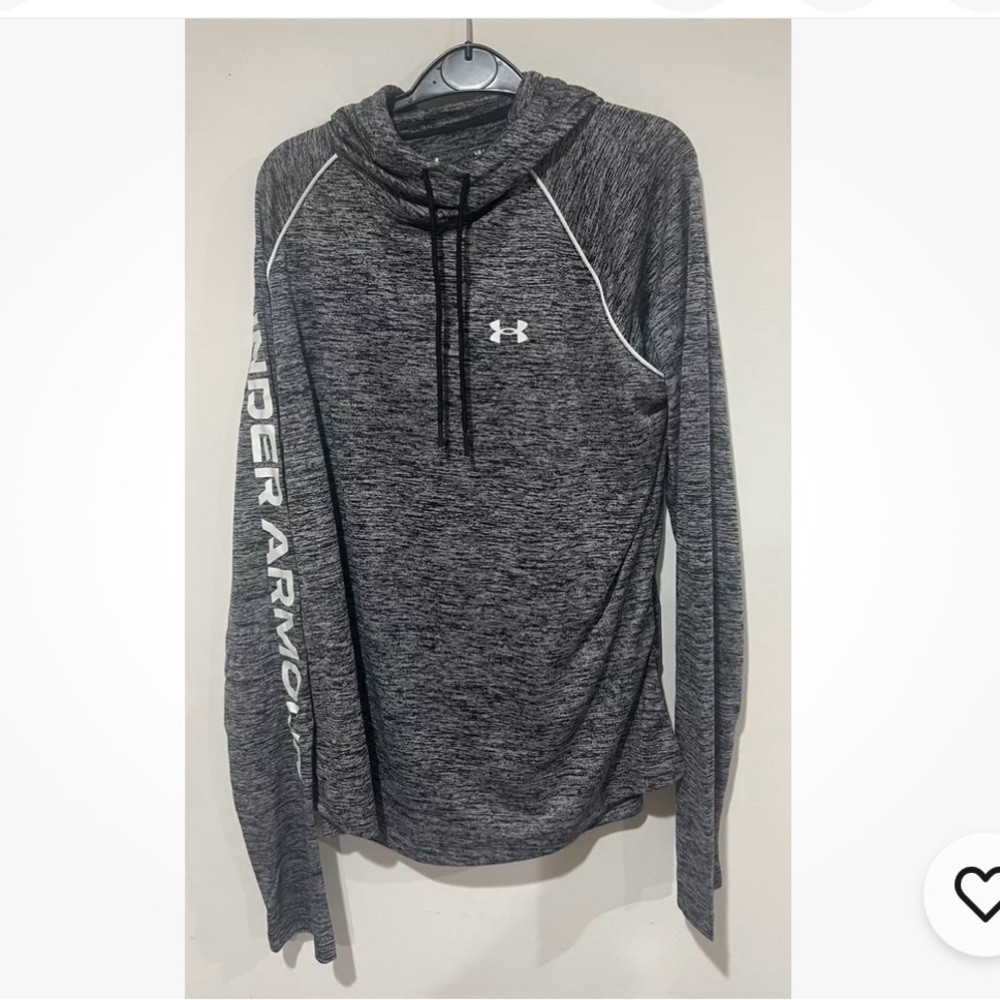Under Armour Women’s Loose Large Gray Hoodie